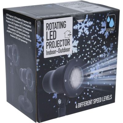 10. PROJEKTOR RZUTNIK LED BURZA ŚNIEŻNA