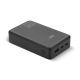 2. EVERACTIVE POWERBANK 20 000MAH, 1X USB, 2X USB-C, 20W, QC4+, WYŚWIETLACZ LCD, CZARNY EB-22QB