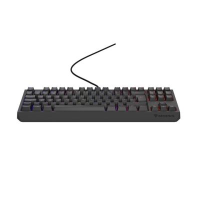 17. KLAWIATURA DLA GRACZY GENESIS THOR 230 TKL DE RGB MECHANICZNA OUTEMU RED CZARNA HOT SWAP