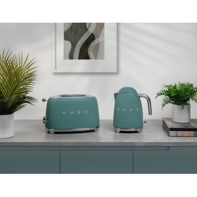 4. Smeg TSF01EGMEU Toster 2 kromki Szmaragd N Matowy