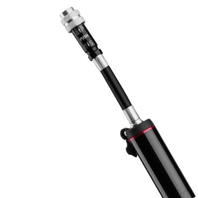 3. Mini pompka rowerowa Rockbros SMART-B 150 PSI do wentyli Presta i Schrader - czarna