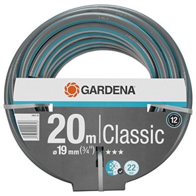 2. Gardena 18022-20 wąż ogrodowy 20 m Nad ziemią Szary, Pomarańczowy PCW