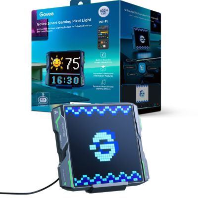 2. Govee H8630 Gaming Pixel Light | Panel LED | 185*150*35mm, 1024 diod LED, 2.4GHz Wi-Fi + Bluetooth
