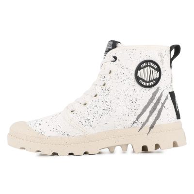 4. Palladium Pampa Demodog 74497-180-M Cream White