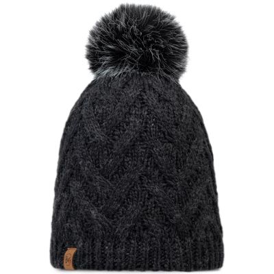 Buff Knitted Fleece Caryn Beanie 13674390110 Czarne One size