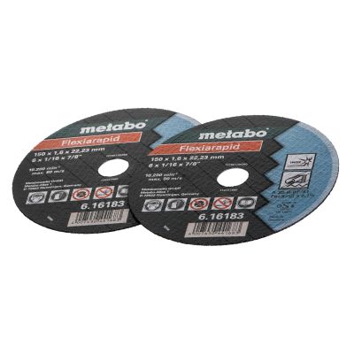 3. Szlifierka kątowa METABO W 18 LTX 150 QUICK (600404650) + walizka metaBOX 165 L Zielony, Czarny