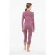 Bielizna damska VIKING Gasher Lady Set 3/4 Merino różowa   XXL