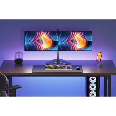 10. Neomounts FPMA-D550DDBLACK uchwyt / stojak do monitorów 81,3 cm (32") Biurko Czarny