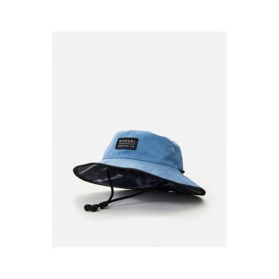 10. Kapelusz RIP CURL Revo Valley Wide Brim Hat -Boy czarny