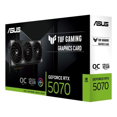 28. Karta graficzna ASUS TUF Gaming GeForce RTX 5070 OC 12GB