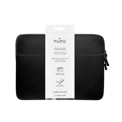 2. Torba Puro Slim Pocket na laptopa 13" - czarna