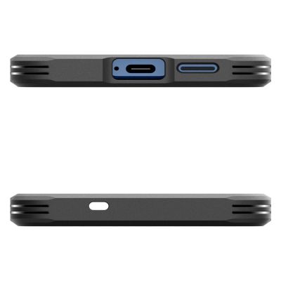 11. Etui Spigen Tough Armor MagSafe na Samsung Galaxy S25 - czarne