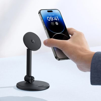 12. Magnetyczny uchwyt stojący Baseus MagPro do telefonu - czarny