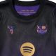 9. Komplet piłkarski dla dzieci Nike FC Barcelona Stadium Away 2026/27 fioletowo-czarny II1649 505