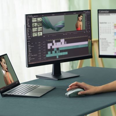 9. ASUS SmartO Mouse MD200 Silent Plus myszka Biuro Oburęczny RF Wireless + Bluetooth Optyczny 4200 DPI