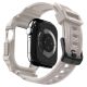 6. Pasek Spigen Rugged Armor Pro V2 na Apple Watch (46 mm) - beżowy