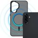 15. Etui 3mk Smoke MagCase na Samsung Galaxy A37 - szare-półprzezroczyste