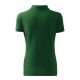 2. Koszulka polo Malfini Cotton W MLI-21306 zieleń butelkowa