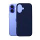 4. Etui 3mk Silicone Case na iPhone 16 Plus - granatowe