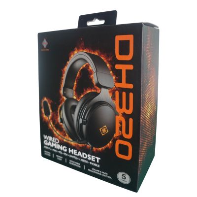 11. Deltaco Gaming GAM-190 słuchawki/zestaw słuchawkowy Przewodowa Opaska na głowę Czarny