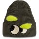 3. Czapka dziecięca BUFF KNITTED BEANIE FUN EYES BEETLE GREEN