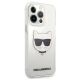 4. Etui Karl Lagerfeld Choupette Head na iPhone 13 Pro Max - przezroczyste