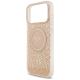 6. Etui Guess IML Flowers Electro Pearl Strap MagSafe do iPhone 17 Pro Max - różowe