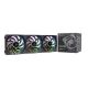 Seasonic MagFlow ARGB Obudowa komputera Wentylator 12 cm Czarny 3 szt.