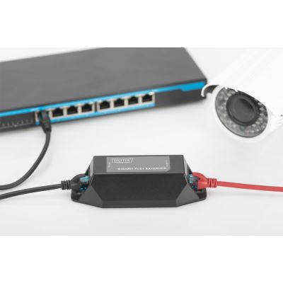 6. Digitus Gigabit PoE+ przedłużacz