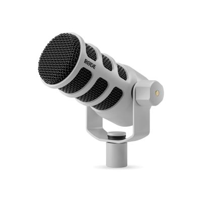 6. RODE PodMic White - Mikrofon Dynamiczny Podcast