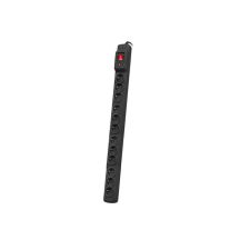Armac Multi M12 | Listwa zasilająca | przeciwprzepięciowa, 12 gniazd, przewód 5m, czarna