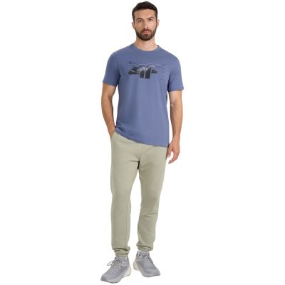 12. Koszulka męska 4F M2359 denim 4FWAW25TTSHM2359 32S