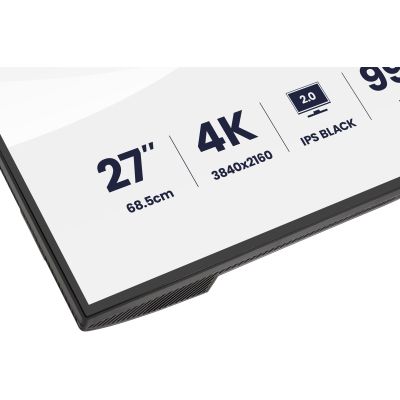 28. iiyama PROGRAPHIC HB2701UHSNP-B1 monitor komputerowy 68,6 cm (27") 3840 x 2160 px 4K Ultra HD LCD Czarny
