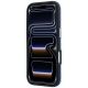 5. Etui Karl Lagerfeld Grained Allover Logo Metal Elongated MagSafe na iPhone 17 Pro / 18 Pro - niebieskie