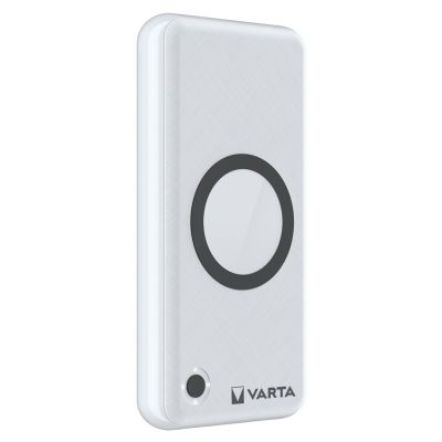 5. Varta 57909 101 111 bank mocy Litowo-polimerowy (LiPo) 20000 mAh Bezprzewodowe ładowanie Biały