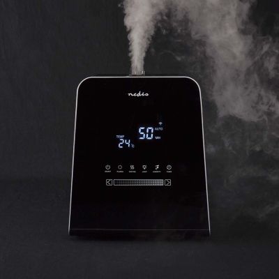12. Nawilżacz ultradźwiękowy Nedis 5,5l SmartLife czarny