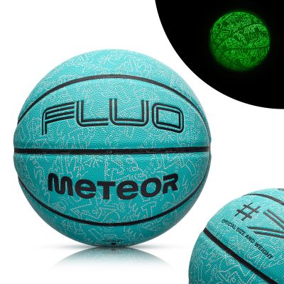 3. Piłka do koszykówki Meteor Fluo 7 16751