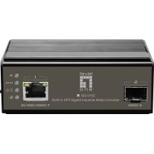 LevelOne IGC-0102 konwerter sieciowy 1000 Mbit/s Czarny