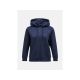 5. Bluza Peak Performance W Original Small Logo Zip Hood granatowy