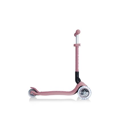 9. Hulajnoga 3-kołowa Globber Foldable Lights ECOlogic Berry 692-510