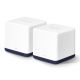 Mercusys Halo H50G (2-pack) Dual-band (2.4 GHz/5 GHz) Wi-Fi 5 (802.11ac) Biały 3 Wewnętrzny