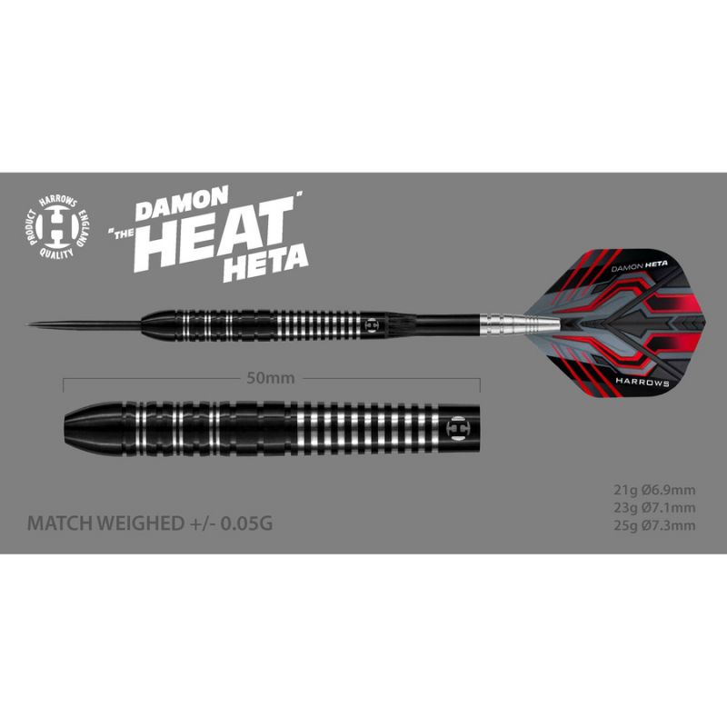3. Rzutki Harrows Damon Heta 90% Steeltip HS-TNK-000016452