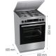 12. Kuchnia GORENJE GKS6C71XF