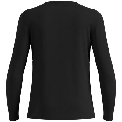 4. Koszulka męska Odlo BL TOP crew neck l/s MERINO 200 roz. M Czarna