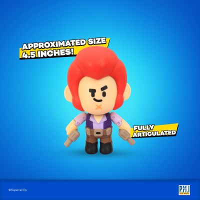 8. BRAWL STARS S1 ACTION FIGURES 11cm - COLT