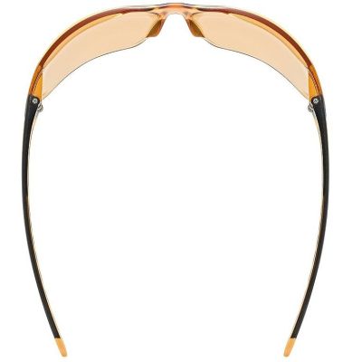 4. Okulary rowerowe UVEX Equate, smoke/orange