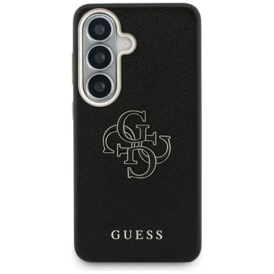 3. Etui Guess Grained Big 4G Metal Logo na Samsung Galaxy S26+ - czarne