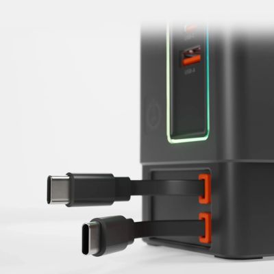 5. Stacja ładująca SBS Power Dock 6w1 z MagSafe, podstawką i kablami USB-C 65W – czarna