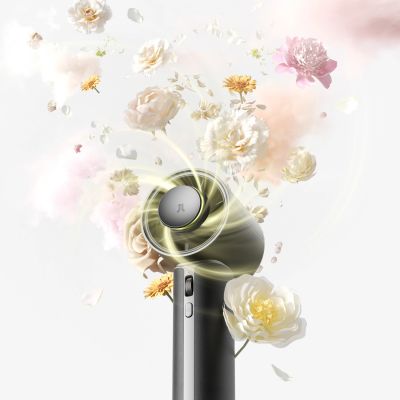 3. Mini wentylator Jisulife Handheld Fan Pro1 Mini 4250 mAh USB-C przenośny wiatraczek dmuchawa - czarny