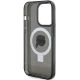 7. Etui Karl Lagerfeld Ring Stand Karl Head MagSafe do iPhone 15 Pro - czarne
